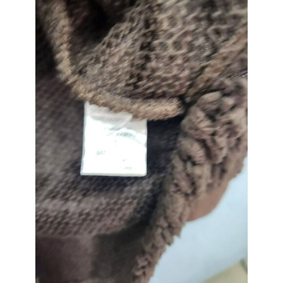 HYFVE Brown Sherpa Button-Up Jacket Size S - Picture 3 of 5